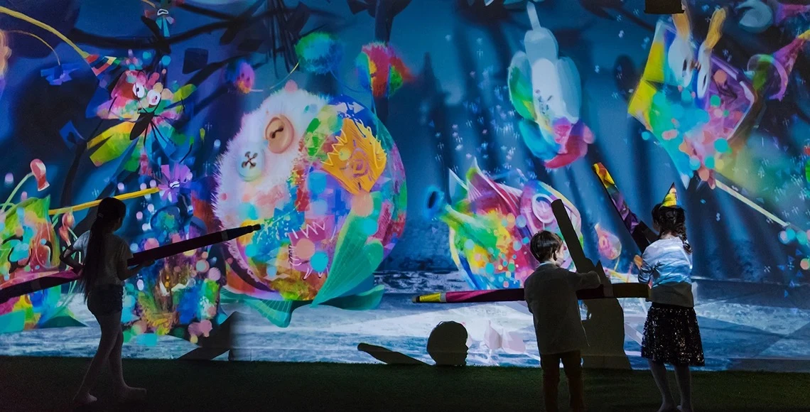 Experiências interativas e imersivas